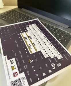 Panda Keyboard Sticker