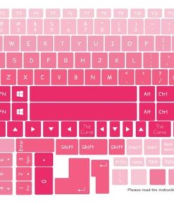 pink ombre keyboard sticker for all laptop brands