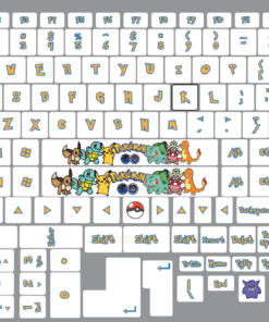 Pokemon keyboard sticker