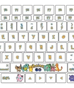pokemon keyboard sticker