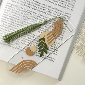 crescent bookmark