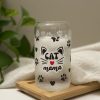 Cat Mama Color Changing Drinking Glass