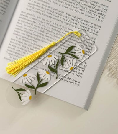 chamomile bookmark