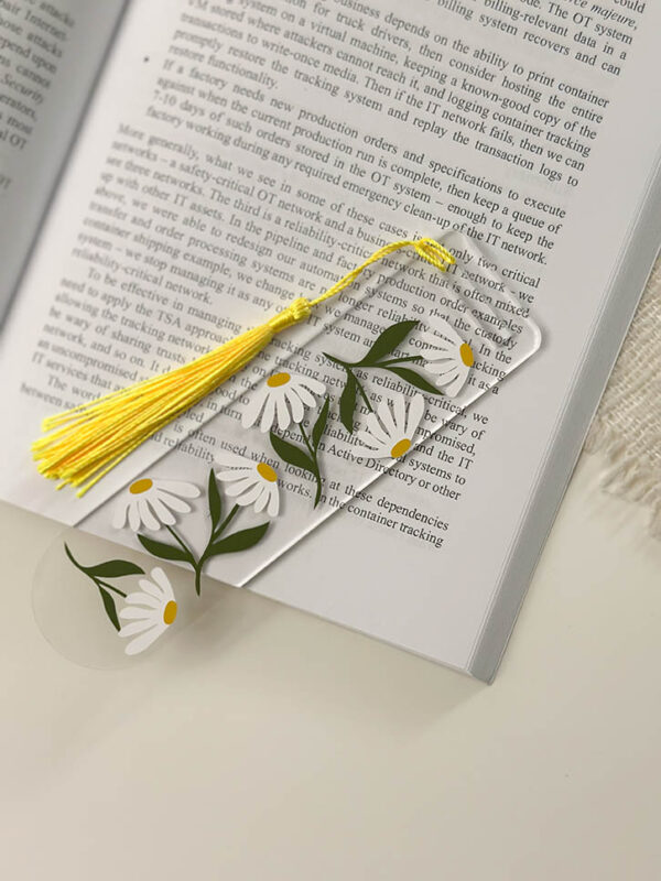 chamomile bookmark
