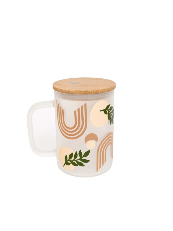 cerscent mug with bamboo lid