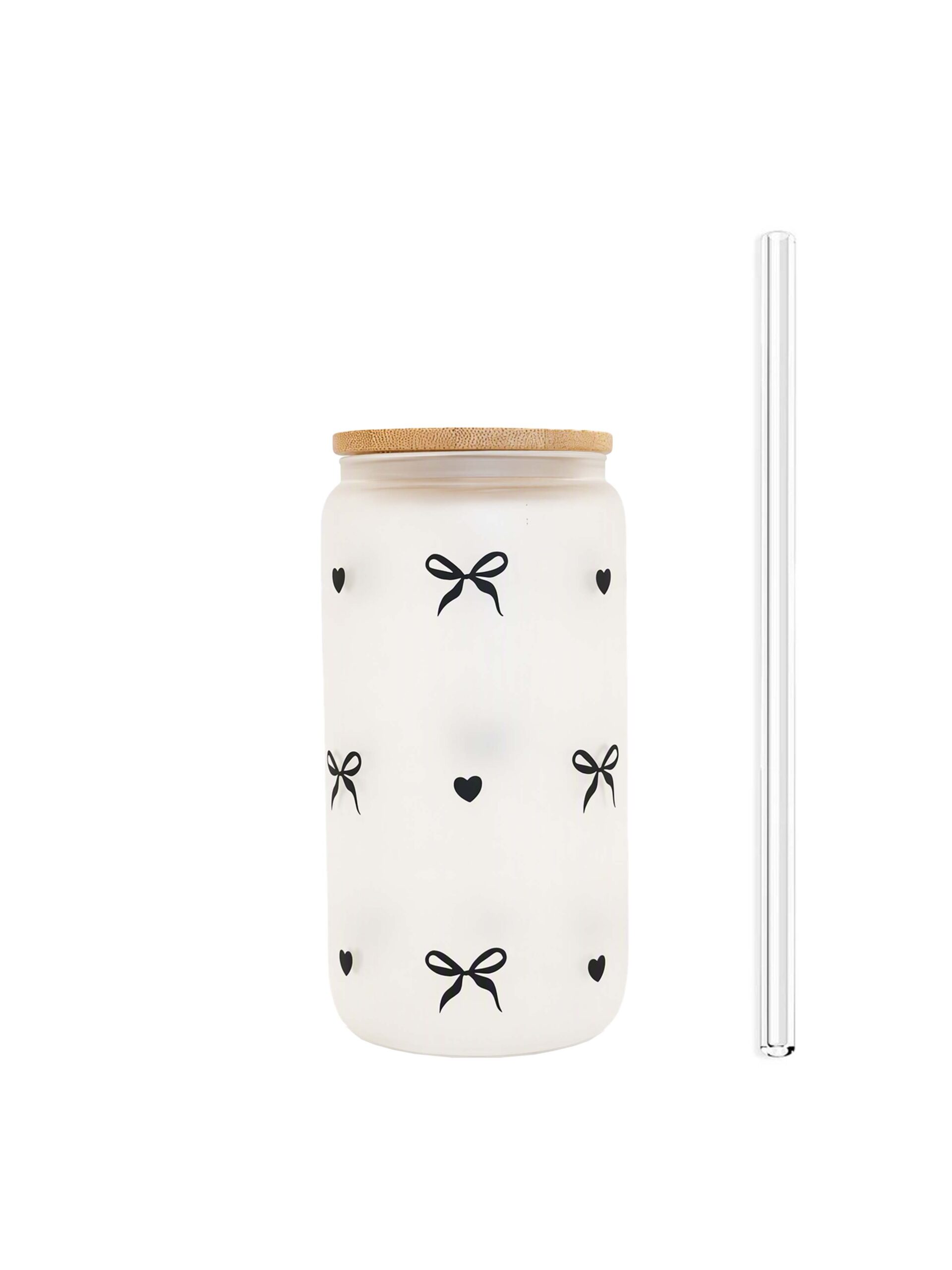 black bow cup black bow cup with bamboo lid
