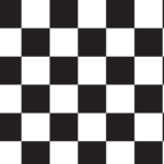 Black Checkered pattern