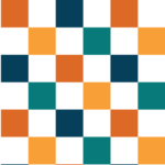 Blue Checkered pattern