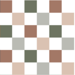 Boho Checkered pattern