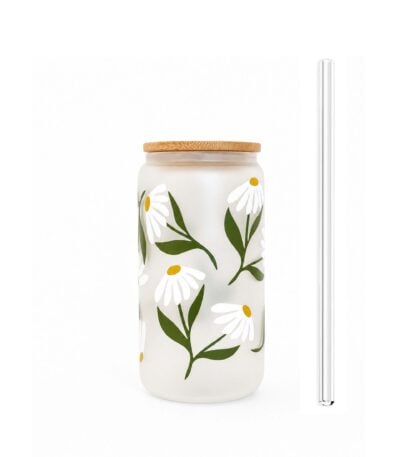 chamomile cup with bamboo lid