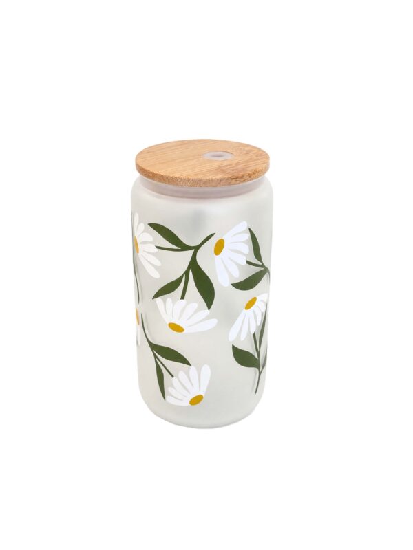 chamomile cup with bamboo lid