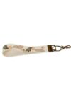 wristlet keychain lanyard crescent pattern