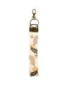 wristlet keychain lanyard crescent pattern