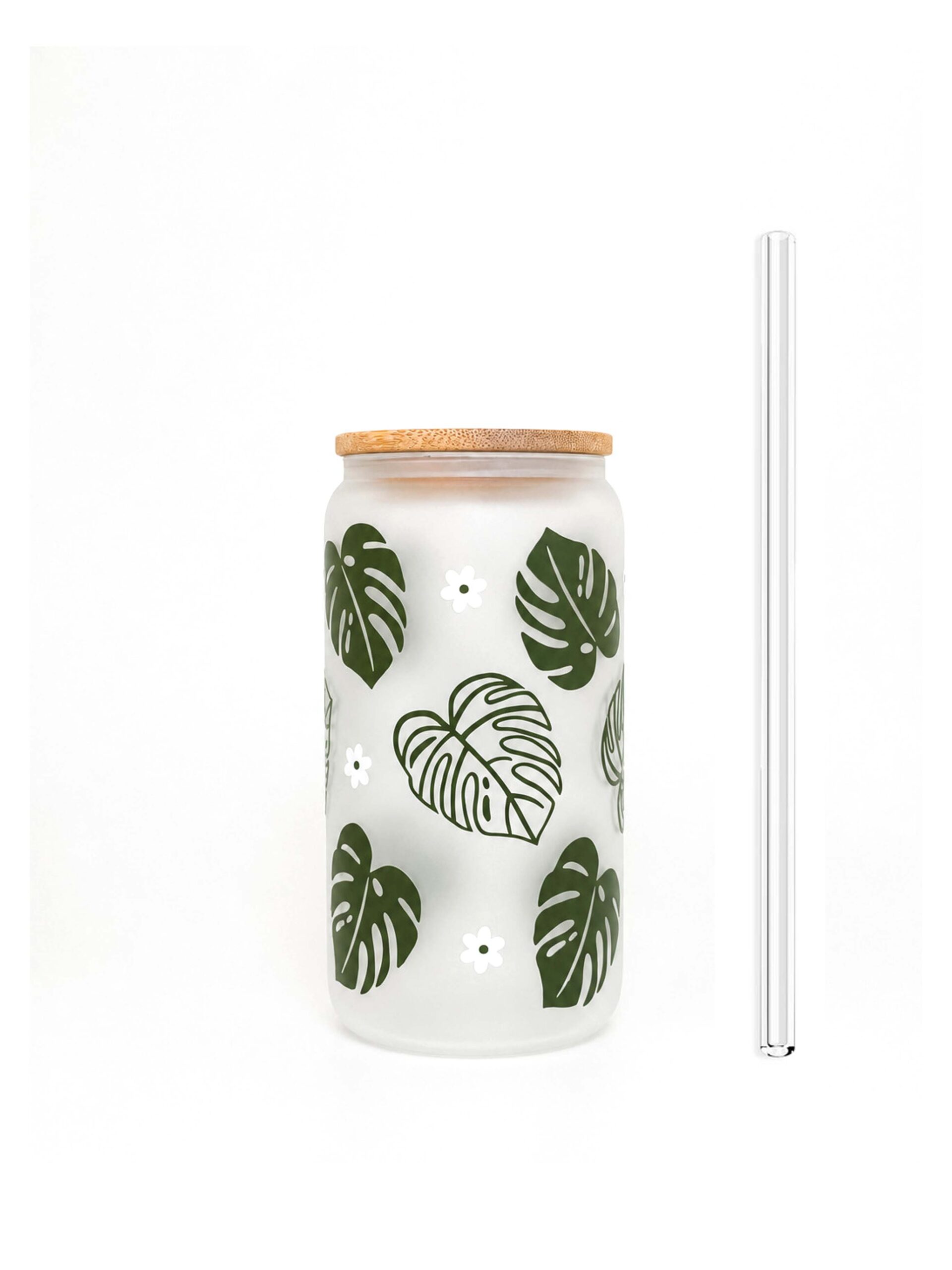monstera cup monstera cup with bamboo lid