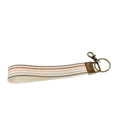 Wristlet Keychain Lanyard - Stripes