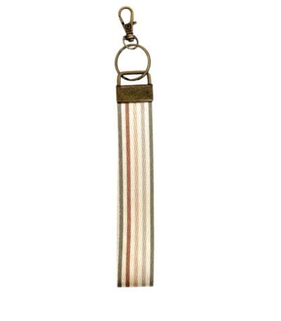 Wristlet Keychain Lanyard - Stripes