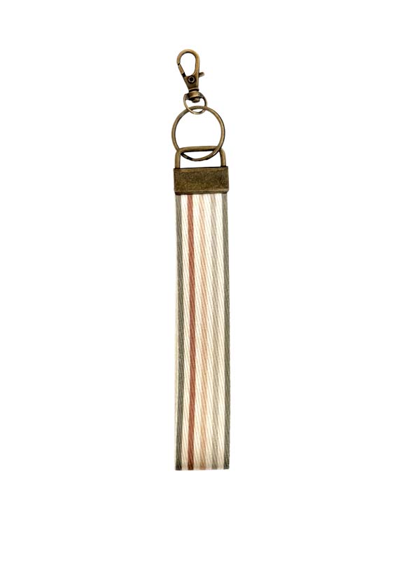 Wristlet Keychain Lanyard - Stripes